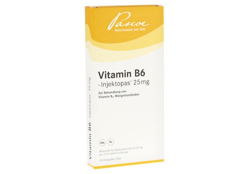 Vitamin B6-Injektopas 25mg – PZN 02180182 (PZN 02180182)