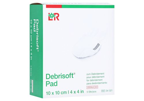 DEBRISOFT Pad 10x10 cm steril – PZN 13155158 (PZN 13155158)