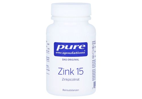 pure encapsulations Zink 15 (Zinkpicolinat) – PZN 02774504 (PZN 02774504)