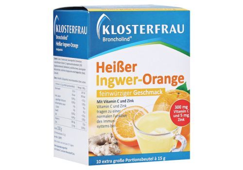 KLOSTERFRAU Broncholind heißer Ingwer-Orange Gran. – PZN 11666015 (PZN 11666015)