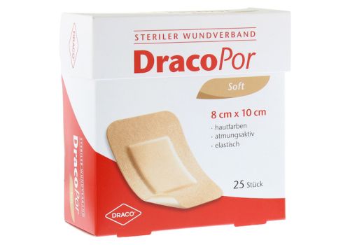 DRACOPOR Wundverband 8x10 cm steril hautfarben – PZN 06887872 (PZN 06887872)