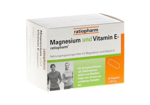 Magnesium und Vitamin E ratiopharm – PZN 03935530 (PZN 03935530)