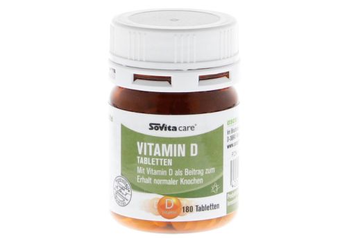 SOVITA CARE Vitamin D Tabletten – PZN 10065561 (PZN 10065561)