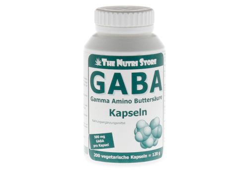 GABA 500 mg vegetarische Kapseln – PZN 09002851 (PZN 09002851)