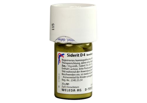 SIDERIT D 4 Trituration – PZN 02596439 (PZN 02596439)