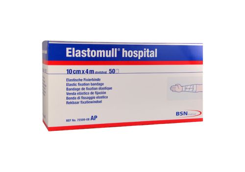 ELASTOMULL hospital 10 cmx4 m elast.Fixierb.weiß – PZN 01917031 (PZN 01917031)