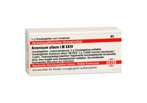 LM ARSENICUM album XXIV Globuli – PZN 02676859 (PZN 02676859)