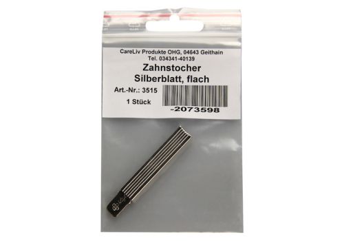 ZAHNSTOCHER Silberblatt flach – PZN 02073598 (PZN 02073598)