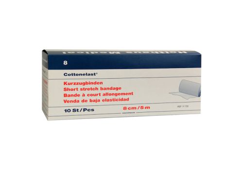 KURZZUGBINDE Cottonelast 8 cmx5 m – PZN 01601173 (PZN 01601173)