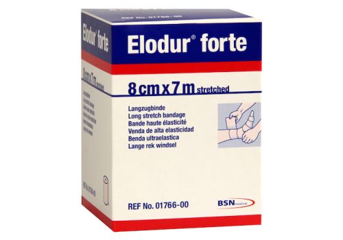 ELODUR kräftig Kompr.Binde 8 cmx7 m – PZN 01976252 (PZN 01976252)