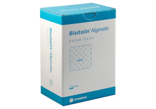 BIATAIN Alginate Kompressen 5x5 cm – PZN 01406365 (PZN 01406365)