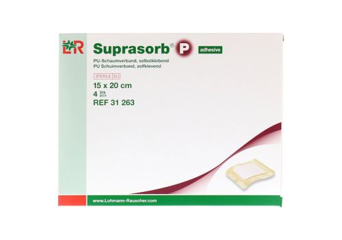 SUPRASORB P PU-Schaumv.selbstklebend 15x20 cm – PZN 09442082 (PZN 09442082)