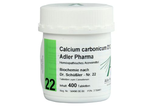 BIOCHEMIE Adler 22 Calcium carbonicum D 12 Tabl. – PZN 02730441 (PZN 02730441)