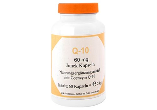 Q10 60 mg Junek Kapseln – PZN 00156297 (PZN 00156297)