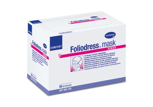 FOLIODRESS mask Comfort senso grün OP-Masken – PZN 02845865 (PZN 02845865)