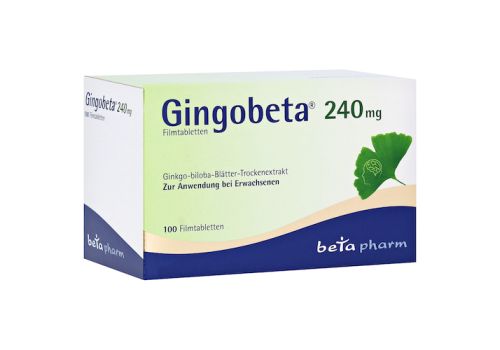 Gingobeta 240mg – PZN 14259730 (PZN 14259730)