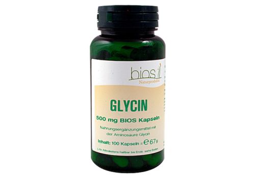 GLYCIN 500 mg Bios Kapseln – PZN 01104776 (PZN 01104776)