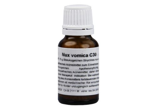 NUX VOMICA C 30 Globuli – PZN 02154629 (PZN 02154629)