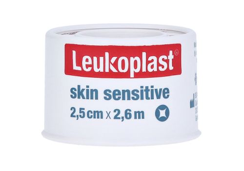 LEUKOPLAST Skin Sensitive 2,5 cmx2,6 m m.Schutzr. – PZN 15190897 (PZN 15190897)