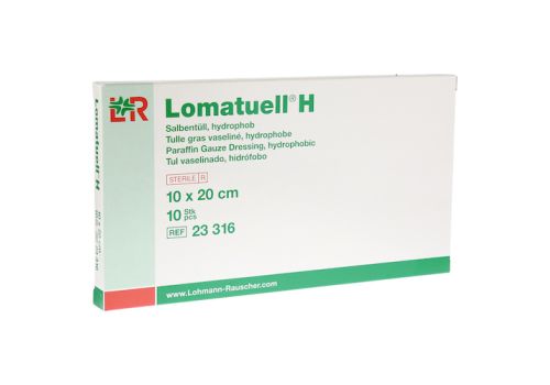 LOMATUELL H Salbentüll 10x20 cm steril – PZN 10929665 (PZN 10929665)