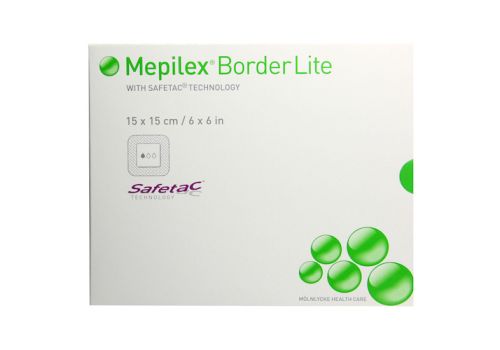 MEPILEX Border Lite Schaumverb.15x15 cm steril – PZN 01018686 (PZN 01018686)