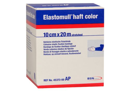 ELASTOMULL haft color 10 cmx20 m Fixierb.blau – PZN 01412561 (PZN 01412561)