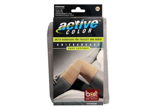 BORT ActiveColor Kniebandage XXL haut – PZN 00238782 (PZN 00238782)