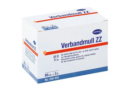 VERBANDMULL Hartmann 10 cmx2 m zickzack – PZN 01083726 (PZN 01083726)