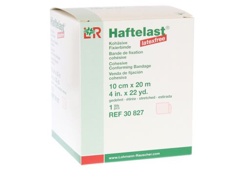 HAFTELAST Fixierb.kohäs.latexfrei 10 cmx20 m creme – PZN 08817232 (PZN 08817232)