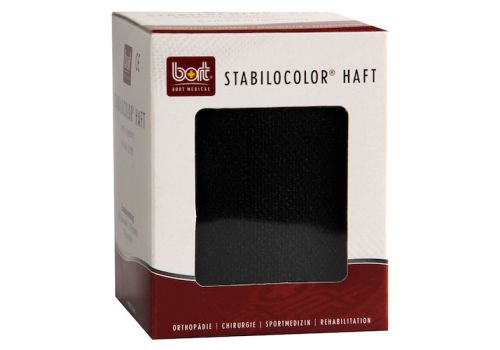 BORT StabiloColor haft Binde 8 cm schwarz – PZN 07672518 (PZN 07672518)