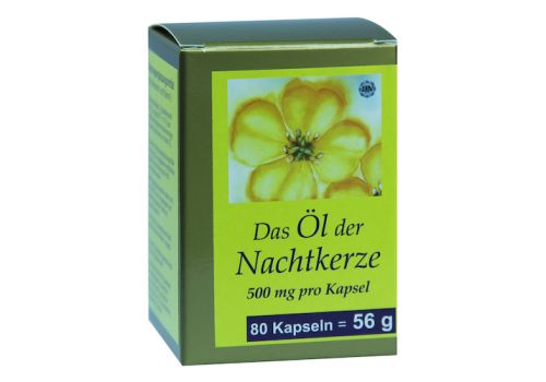 NACHTKERZE ÖL Kapseln 500 mg – PZN 07463654 (PZN 07463654)