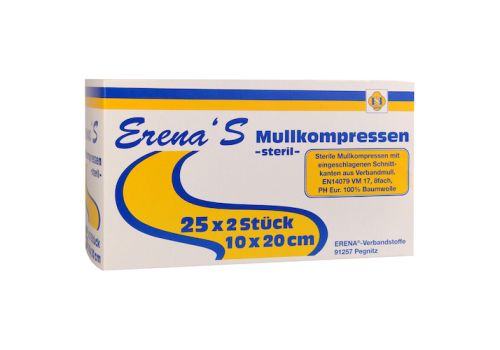 ERENA STERIL Mullkompr.10x20 cm 8fach – PZN 03520527 (PZN 03520527)