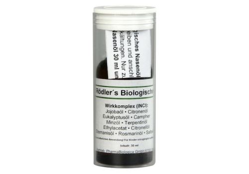 RÖDLERS Biologisches Nasenöl – PZN 05131847 (PZN 05131847)