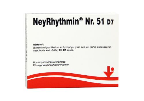 NEYRHYTHMIN Nr.51 D 7 Ampullen – PZN 06486989 (PZN 06486989)