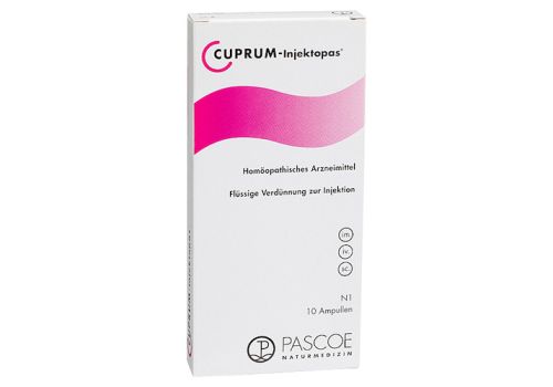 CUPRUM INJEKTOPAS Ampullen – PZN 05100829 (PZN 05100829)