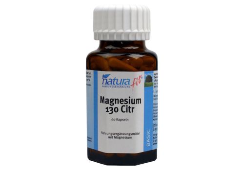 NATURAFIT Magnesium 130 Citr Kapseln – PZN 07514156 (PZN 07514156)