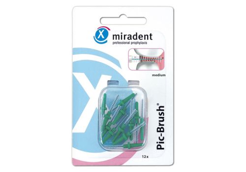 MIRADENT Interd.Pic-Brush Ersatzb.medium grün – PZN 00842087 (PZN 00842087)