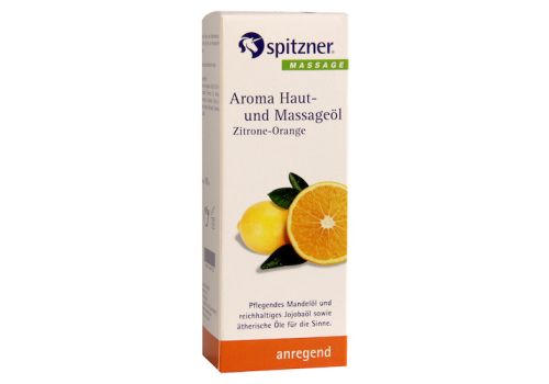 SPITZNER Haut- u.Massageöl Zitrone Orange – PZN 05465123 (PZN 05465123)