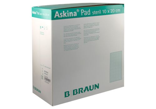 ASKINA Pad Wundauflage 10x20 cm nicht haftend – PZN 06646068 (PZN 06646068)