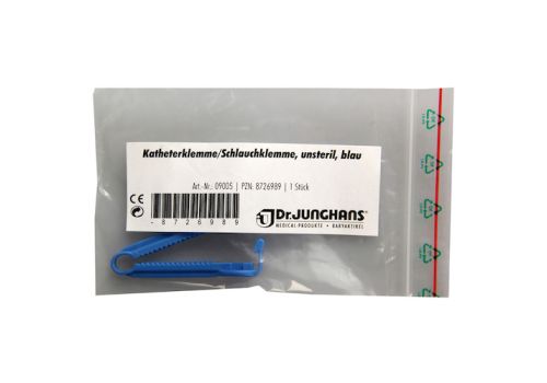 KATHETERKLEMME blau unsteril – PZN 08726989 (PZN 08726989)