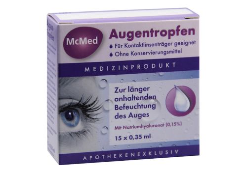 MCMED Augentropfen Einzeldosispipetten – PZN 06564732 (PZN 06564732)