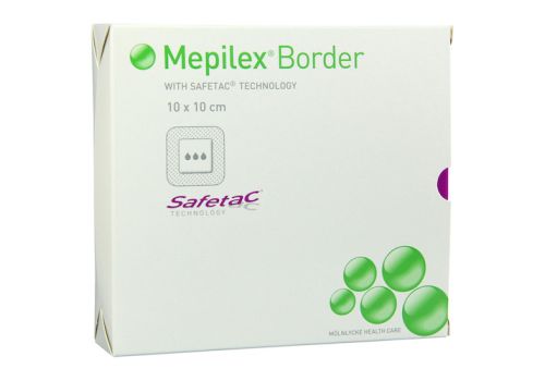 MEPILEX Border Schaumverband 10x10 cm – PZN 09062729 (PZN 09062729)