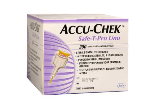 ACCU-CHEK Safe T Pro Uno II Lanzetten – PZN 06143663 (PZN 06143663)