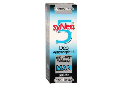 SYNEO 5 Man Deo Antitranspirant Roll-on – PZN 09100826 (PZN 09100826)