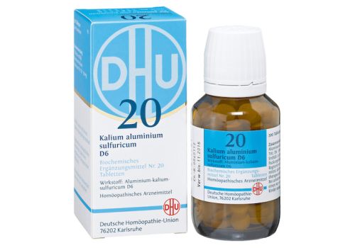 BIOCHEMIE DHU 20 Kalium alum.sulfur.D 6 Tabletten – PZN 02581538 (PZN 02581538)