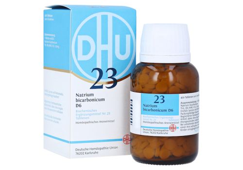 BIOCHEMIE DHU 23 Natrium bicarbonicum D 6 Tabl. – PZN 06584551 (PZN 06584551)