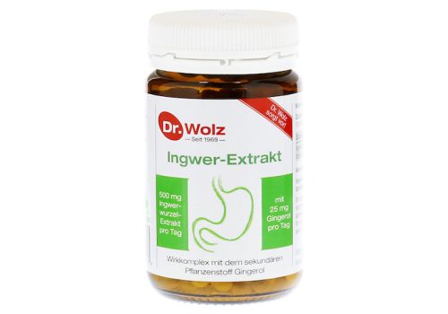 INGWER EXTRAKT Dr.Wolz Kapseln – PZN 10251921 (PZN 10251921)