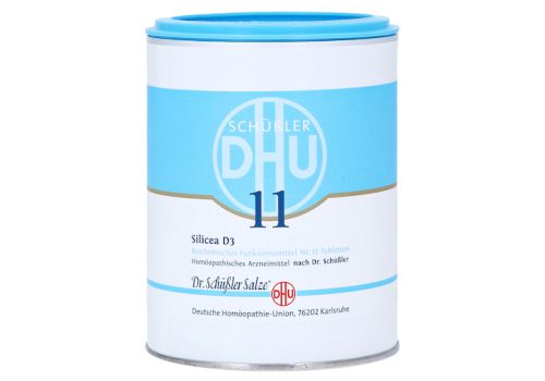 BIOCHEMIE DHU 11 Silicea D 3 Tabletten – PZN 00274737 (PZN 00274737)