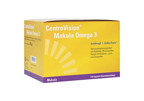 CENTROVISION Makula Omega-3 Kapseln – PZN 15415971 (PZN 15415971)