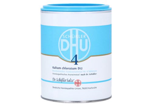 BIOCHEMIE DHU 4 Kalium chloratum D 12 Tabletten – PZN 00274111 (PZN 00274111)